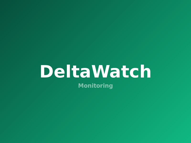 DeltaWatch Monitoring
