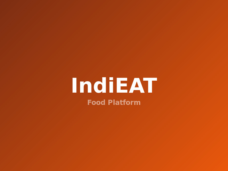 IndiEAT Food Platform